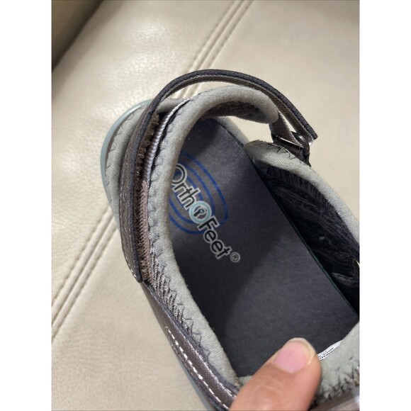 Orthofeet 997 Verona Sandals Women's 7.5 B B Medium Comfort Fisherman Closed Toe - Picture 4 of 11